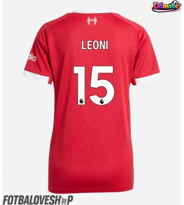 Liverpool Giovanni Leoni #15 Dámské Domácí Dres 2025-26 Krátký Rukáv